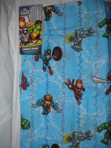 MARVEL Panneau de fenêtre Super Hero Squad de 160 cm