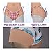 EQAIWUJIE Silicone Realistic Vagina Panties Hip Buttock Lift Underwear with Penetrable Vagina Pussy for Crossdresser Transgender Silicone Pants (S, Tan)