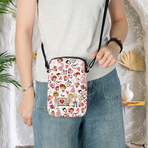 KEYCHIN Lucy TV Show Crossbody Bag Ethel & Lucy Fans Gifts Love Ethel & Lucy Shoulder Bag Lucy Merchandise3