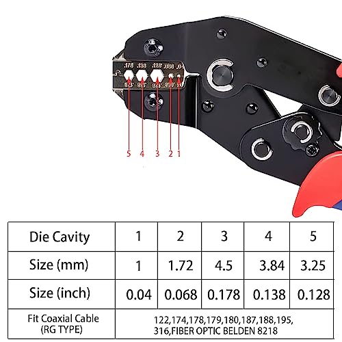SMA Crimping Tool and SMA Connector Rg174 Kit - Image 4