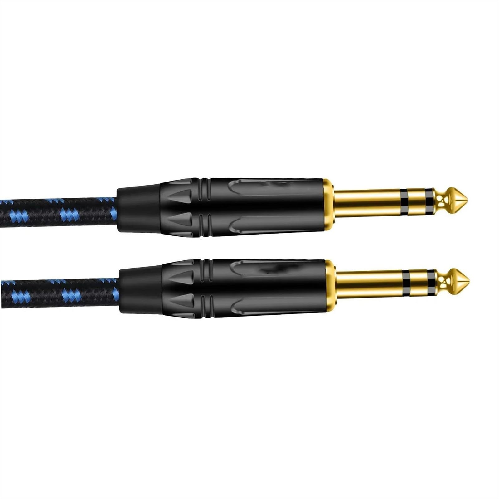 TSTS Cavo Strumento per Chitarra Cavo Per Chitarra Da 6,5 ​​mm Maschio A Maschio Da 1/4 Di Pollice Cavi Stereo Per DJ Cavo Amplificatore Per Amplificatore Tastiera Mixer(Type2,10m)