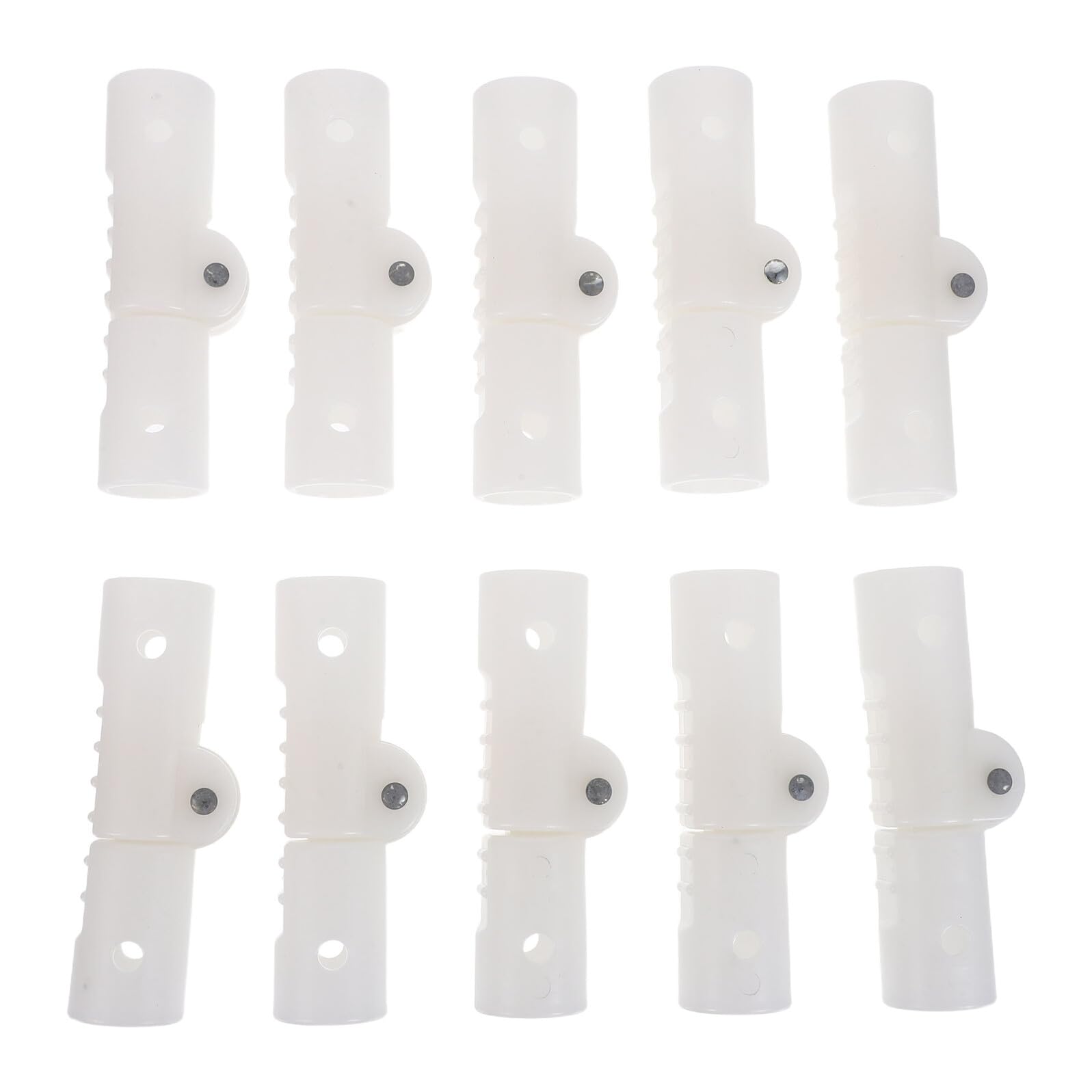 Conectores plásticos en L para vallas de ducha y reparación de bisagras de bañera plegable