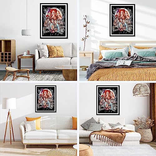 NAIMOER Halloween Diamond Painting Kits for Adults Diamond Painting DIY 5D Diamond Painting Films Diamond Art Kits Picture Craft for Home Wall Decor 30x40cm - Image 3