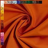 baumwollstoff neon orange Zusammensetzung: 100% Baumwolle