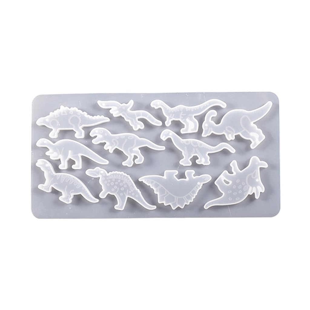 Stampi In Silicone Fai Da Te Dinosauro, Stampi Per Colata Di Resina Per Resina Uv