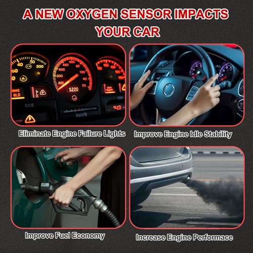 Sensor de Oxígeno Compatible con Chevy Silverado 1500, 4PCS miniatura 6
