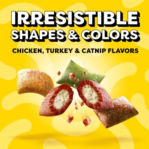 Temptations ShakeUps Crunchy Cat Treats, Clucky Carnival, 5.29 oz | 100% complete & balanced for adult cats, under 2 calories per treat, use as snack/meal/topper, resealable pouch - Image 3