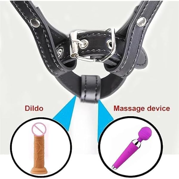 Verstellbar Oberschenkel Bandage Leder Keuschheits-Hosen f체r Frau Gay Unterw채sche Schlafzimmer BDSM Spielzeug Weibliche Keuschheits-G체rtel Sexy String f체r Spiel Schwein Krawatten Zur체ckhaltung – Bild 3