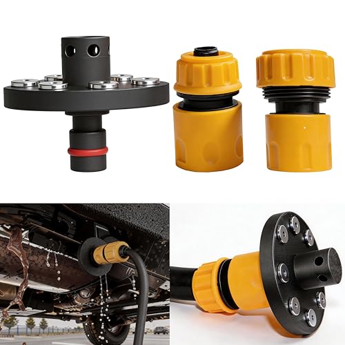 AAKQ Magnetic Chassis Flusher Kit Salt Shift Truck Frame Washer & Frame Flusher Chassis Cleaner & Flush for Off Road Vehicle