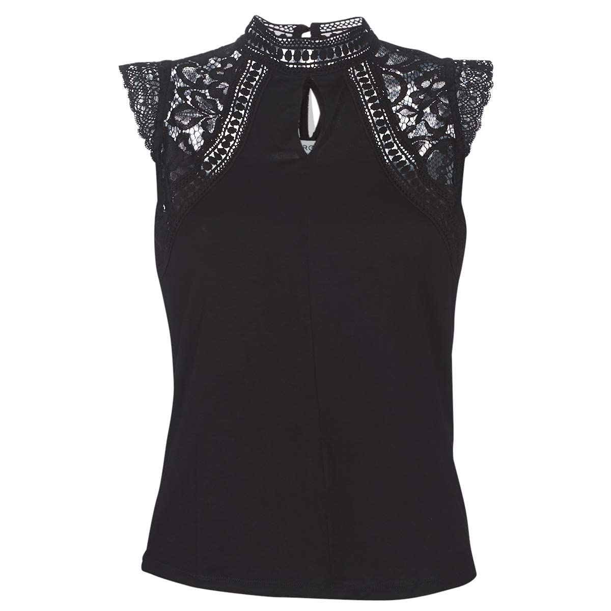 Morgan Tshirt Empiècement Dentelle Dsin T-Shirt Donna