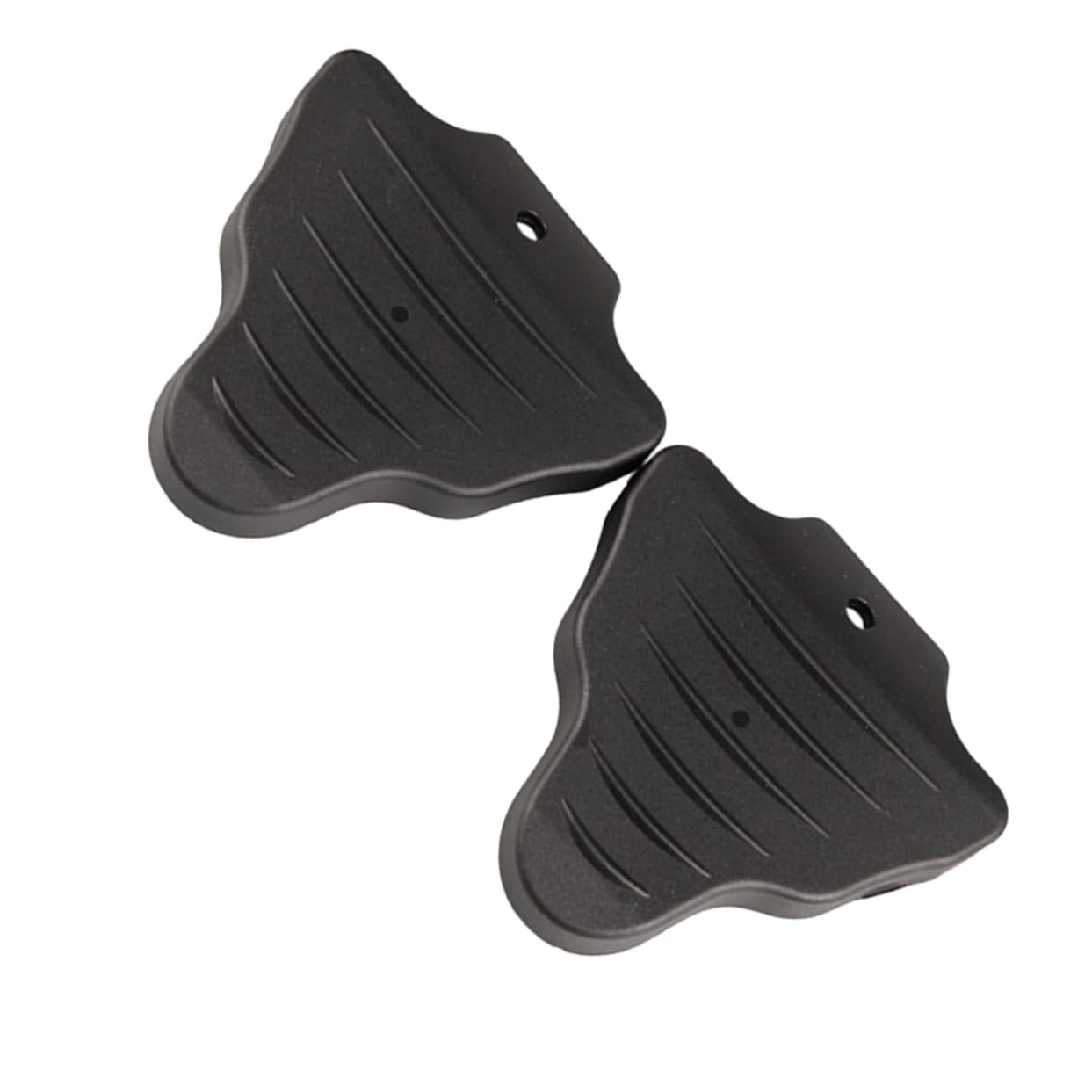 BESPORTBLE 3paia Copertura Protettiva Per Tacchetti Da Bici Design Antiscivolo Accessori Pratici Per Pedali Auto-bloccanti Compatibile Con Tacchetti Fissi e Flottanti Nero