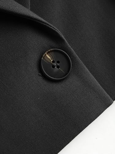 CIDER Womens Blazer Cropped Business Casual Open Front Long Sleeve Suit Work Office Blazer Jacket3