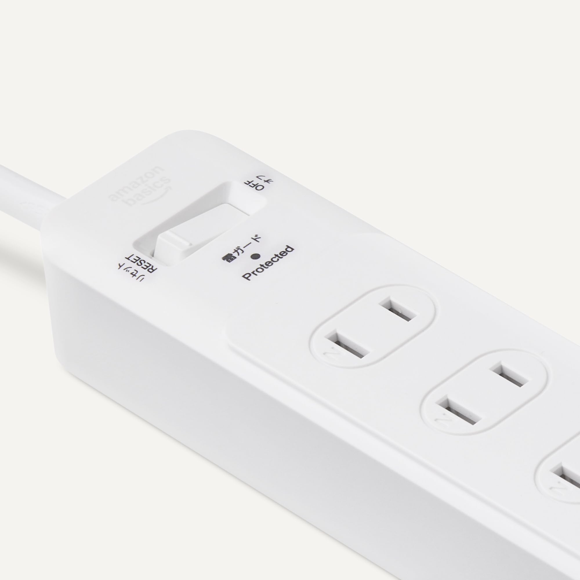 Amazon.co.jp: Amazonベーシック 電源タップ 9個口 1.8m 雷ガード 790