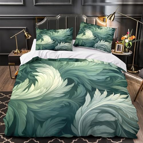 Housse de couette poissons 3D en microfibre résistante ultra douce