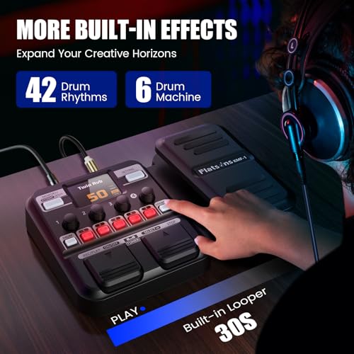 Flatsons KMF-1 Multi Effects Guitar Pedal thumb #4