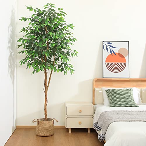 Kazeila 7 Feet Artificial Ficus Tree thumb #5