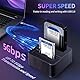 Dual-Bay USB 3.0 Festplatten-Dockingstation für 2,5/3,5 SATA HDD/SSD (bis 2x16TB) mit integriertem SD/TF-Kartenleser. Unterstützt Offline-Cloning, Plug & Play Werkzeuglose Datensicherung
