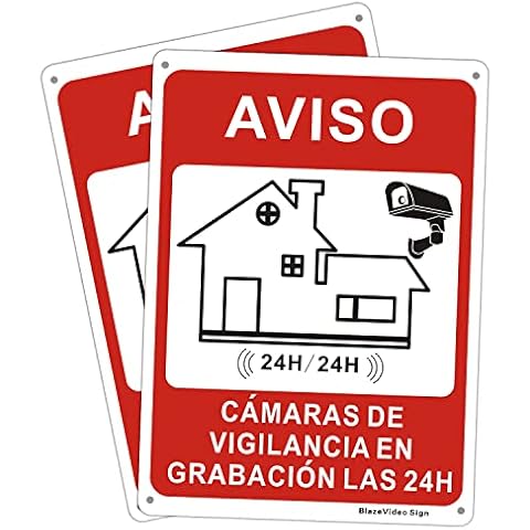 Cartel de Señal de Videovigilancia BLAZEVIDEO Cover