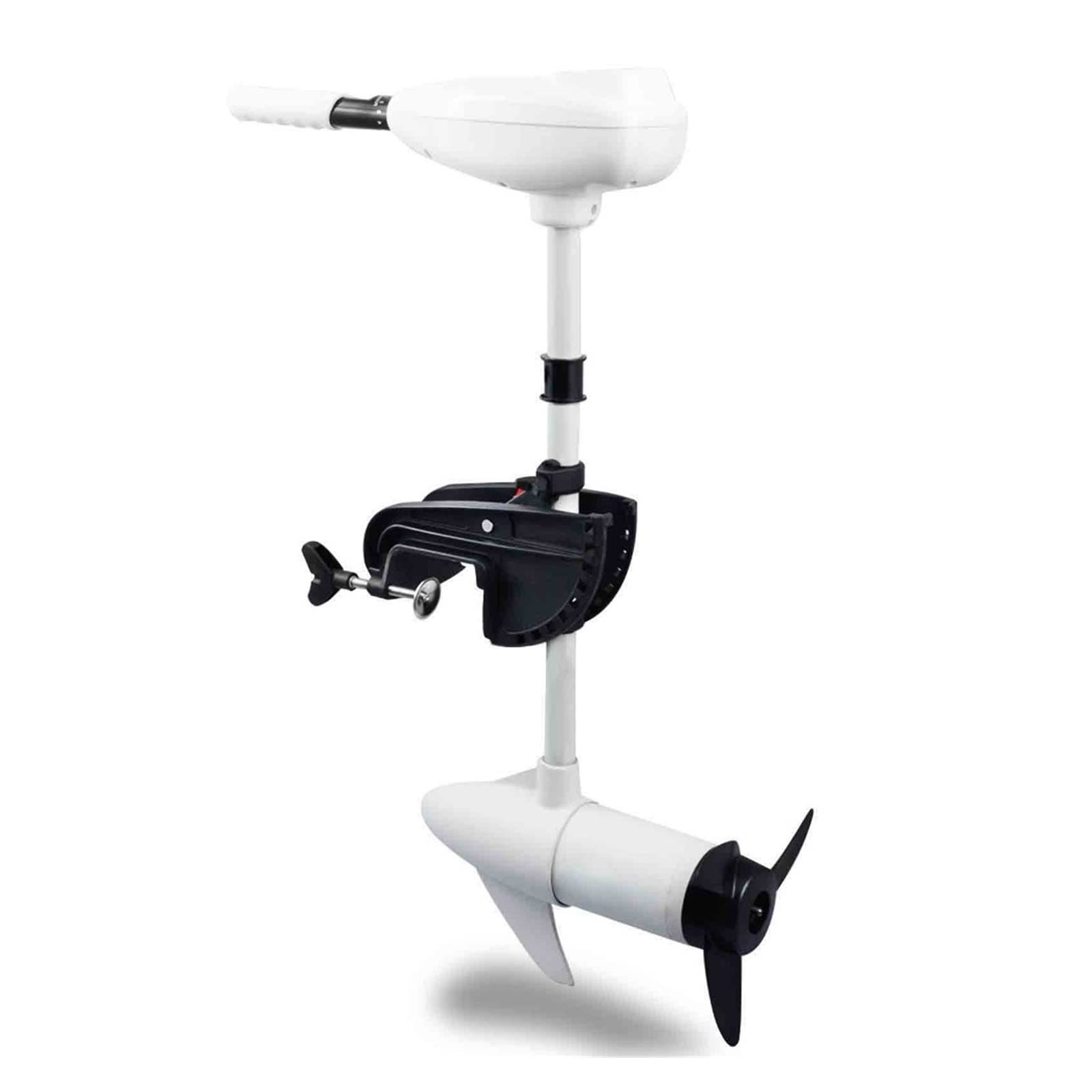 CVFRDD Outboard Motor, MARINE 40LBS ELECTRIC OUTBOARD TROLLING MOTOR WHITE For Salt Water