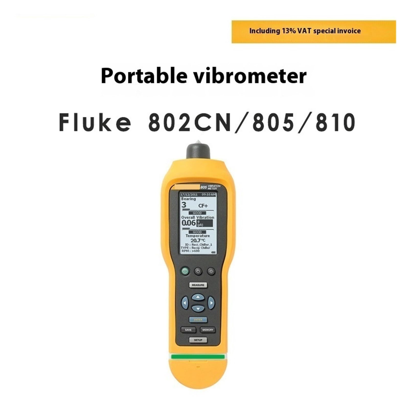Tester Di Vibrazioni Palmare Moi -misuratore Circuiti Integrati Portatili,Prestazioni Stabili(F805)