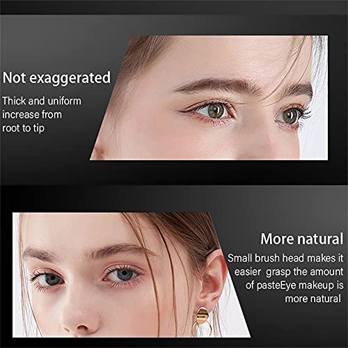 Waterproof Mascara For Fine Short Eyelash, Washable Voluminous Eyelash Mascara Intense Lengthening Mascara For Women, Black (0.1 Fl. Oz) #TOP3