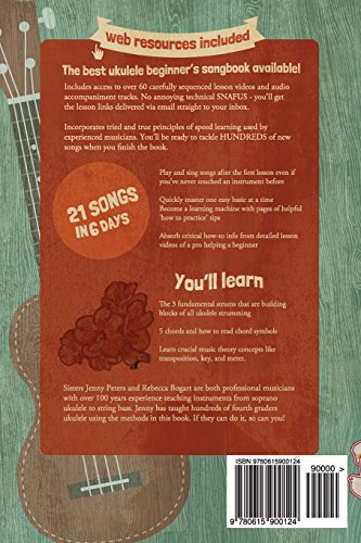 21 Songs in 6 Days: Learn Ukulele the Easy Way: Ukulele Songbook