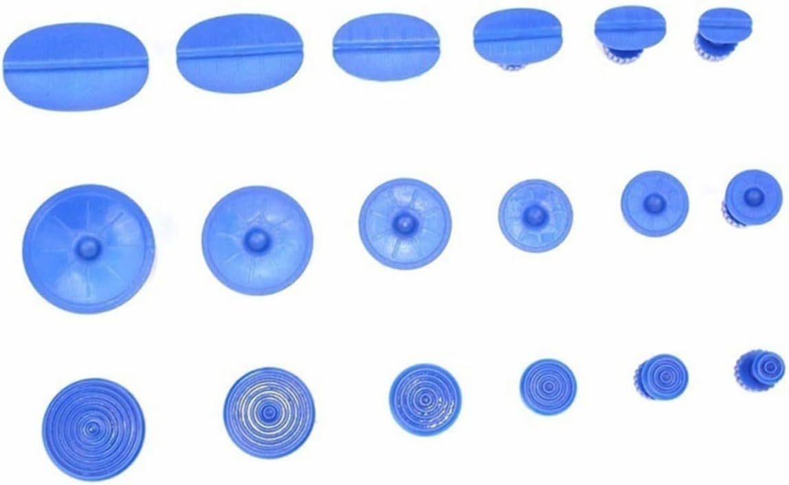 Gatuida 120pcs Tool Kit Auto Repair Glue Gasket Dent Puller Automotive Dent Removal Tools Set