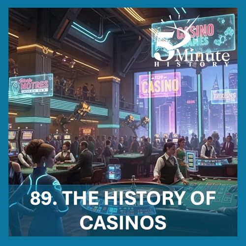 The History of Casinos Podcast Por  arte de portada
