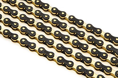 Image of IZUMI ES410 Spring Clip Connect Single-Speed Chain, 116 Links in 7 Colors