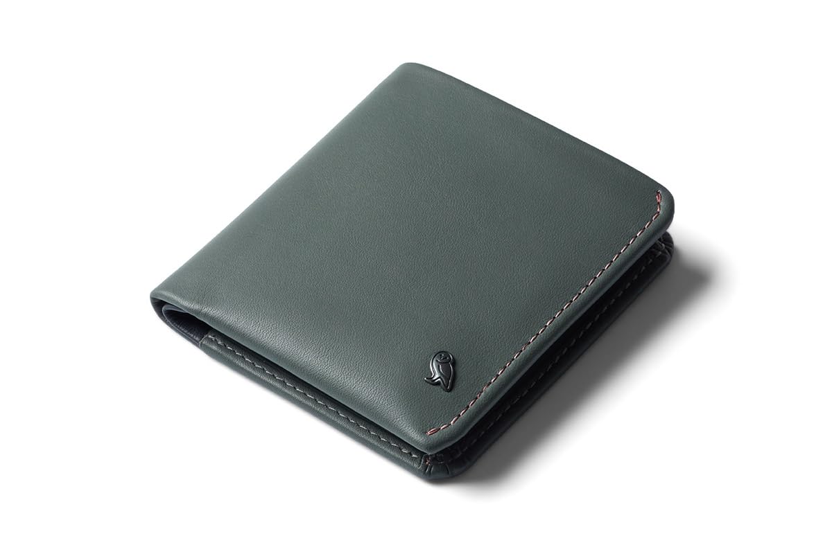 Bellroy Coin Wallet (Slim Coin Wallet, Bifold Leather Design, Holds 4-8 Cards, Magnetic Closure Coin Pouch)