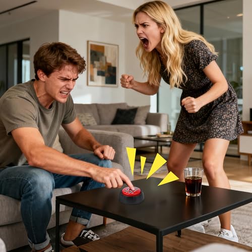 Image of MyMealivos The Bullsh*t Button BS Button for Official Desktop Sound Toy-Great Gag Gift