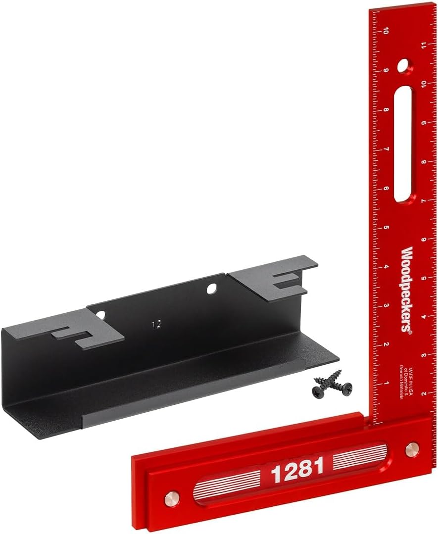 Woodpeckers Precision Woodworking Tools 1281R Woodworking Square Imperial