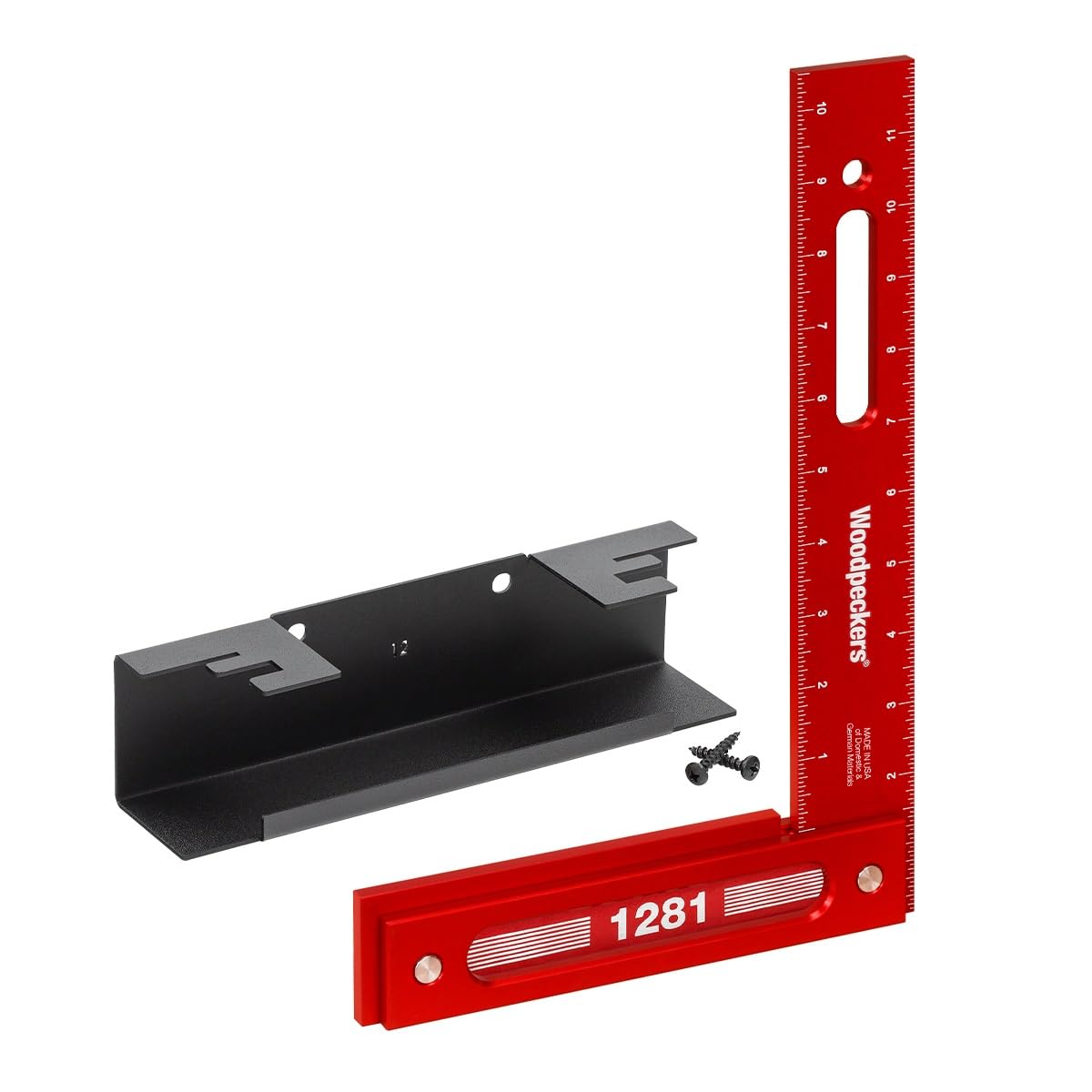 Woodpeckers Precision Woodworking Tools 1281R Woodworking Square Imperial