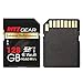 Ritz Gear 128GB High-Speed SDXC UHS-I SD Card, C10, U3, V30, Full-HD & 4K Memory Card