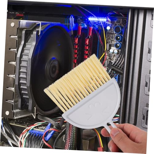 OUNONA Mini-Besen Und Kehrschaufel-Set Kleines Handbesen Mit Schaufel Winziger Besen Für Reinigung Kompaktes Design Vielseitig Einsetzbar Für Zuhause Büro Auto Und Schreibtisch – Bild 5