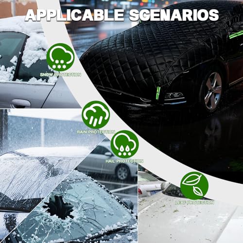 Funda coche antigranizo para Mitsubishi Outlander SUV con 4 capas 5