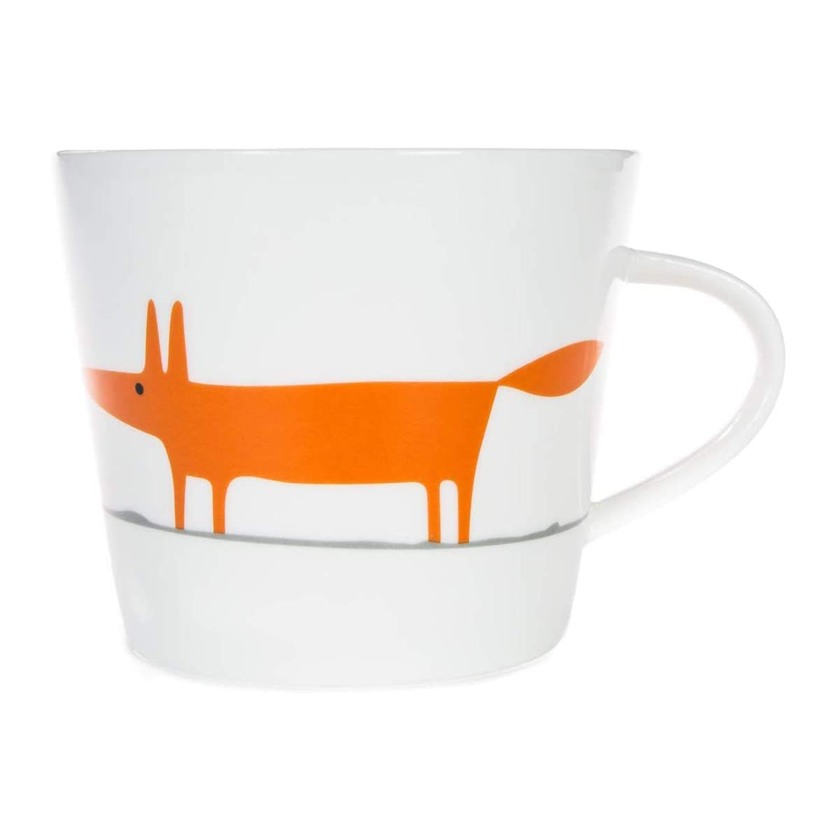 Scion Living - Keith Brymer Jones Collaboration Range - Mr Fox Ceramic Mug - Ceramic / Orange - 350ml