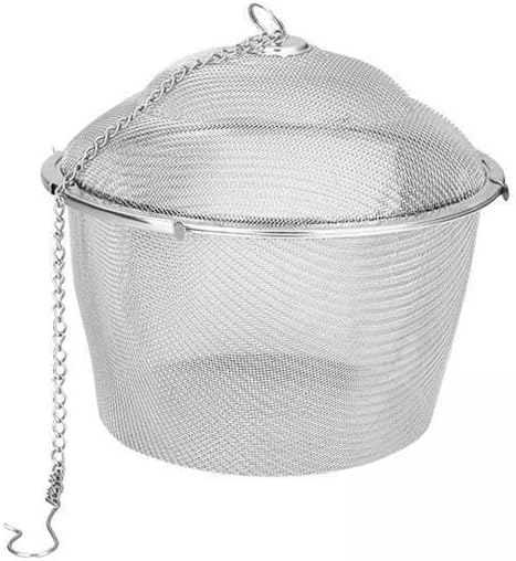 6xTea Ball Infuser Tea Strainer for Teapots And Mugs with Chain And Hook