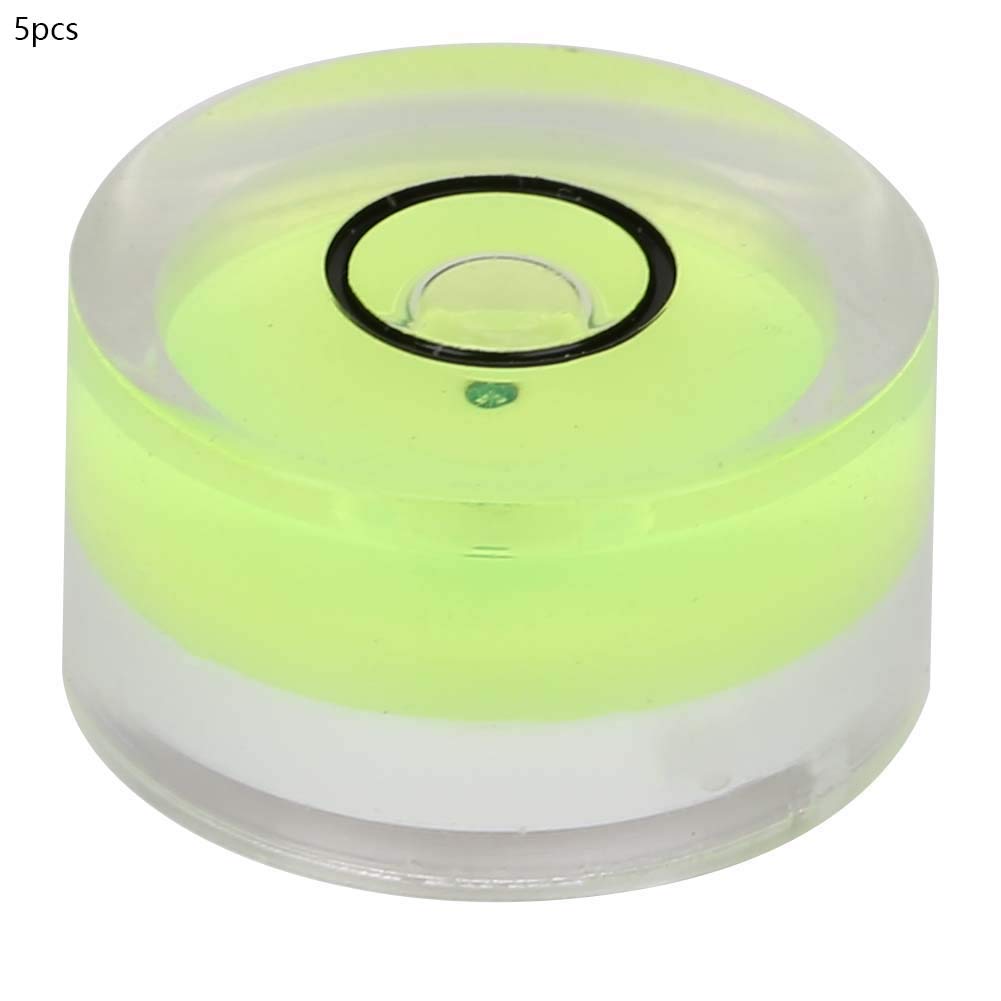 Lot De 5 Niveaux à Bulle Ronds Pour Niveau Et Instrument De