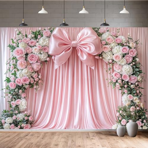 Fondo Fotográfico Rosa Moño 10x8 ft miniatura 4