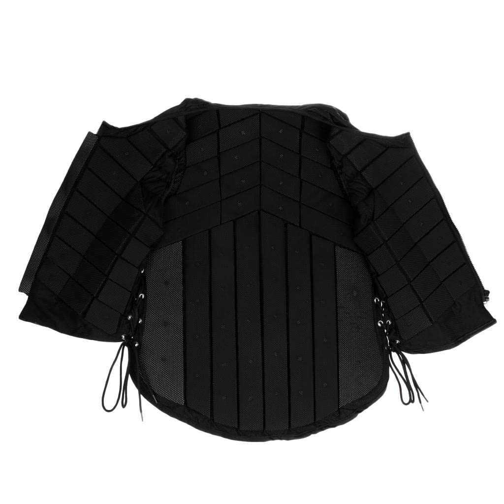 MagiDeal Gilet Équitation Fermeture à Glissière Reglable Équipement De Protection Cavalier