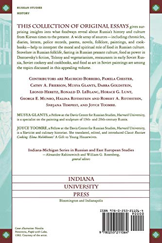Food In Russian History And Culture (Indiana-Michigan Series In Russian And East European Studies) #TOP8