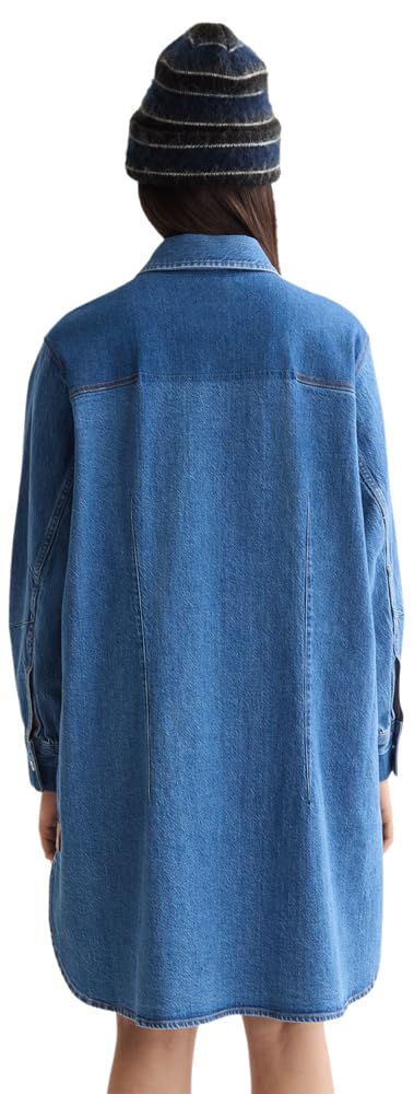 Scotch & Soda Washed Denim Mini Shirtdress — Art from The Heart Vestido Informal Mujer (Pack de 1)