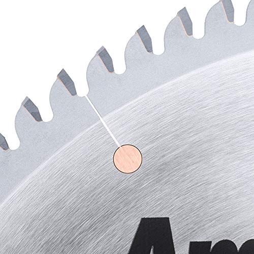 Amana Tool - MS12800-5/8 Carbide Tipped Miter 12" Dia x 80T 4+1 ATB, -2 Deg, 5/8 Bore