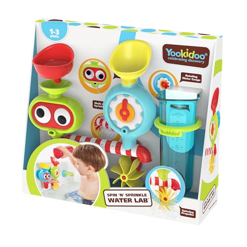 Spin and Sprinkle Water Lab opaque pour animer le bain des enfants
