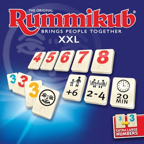 Goliath Rummikub XXL juego de mesa números grandes miniatura 7
