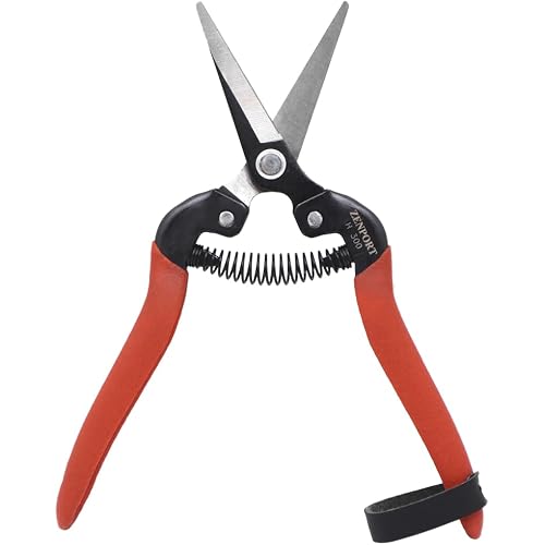 Harvest Shear, Long Straight Carbon Steel Blade - 3 Pack