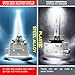 Sinoparcel D1S/D1R Xenon HID Headlight Bulbs - 6000K 35W High Low Beam 66144 66140 85140 85415 Replacement Lights,Pack of 2
