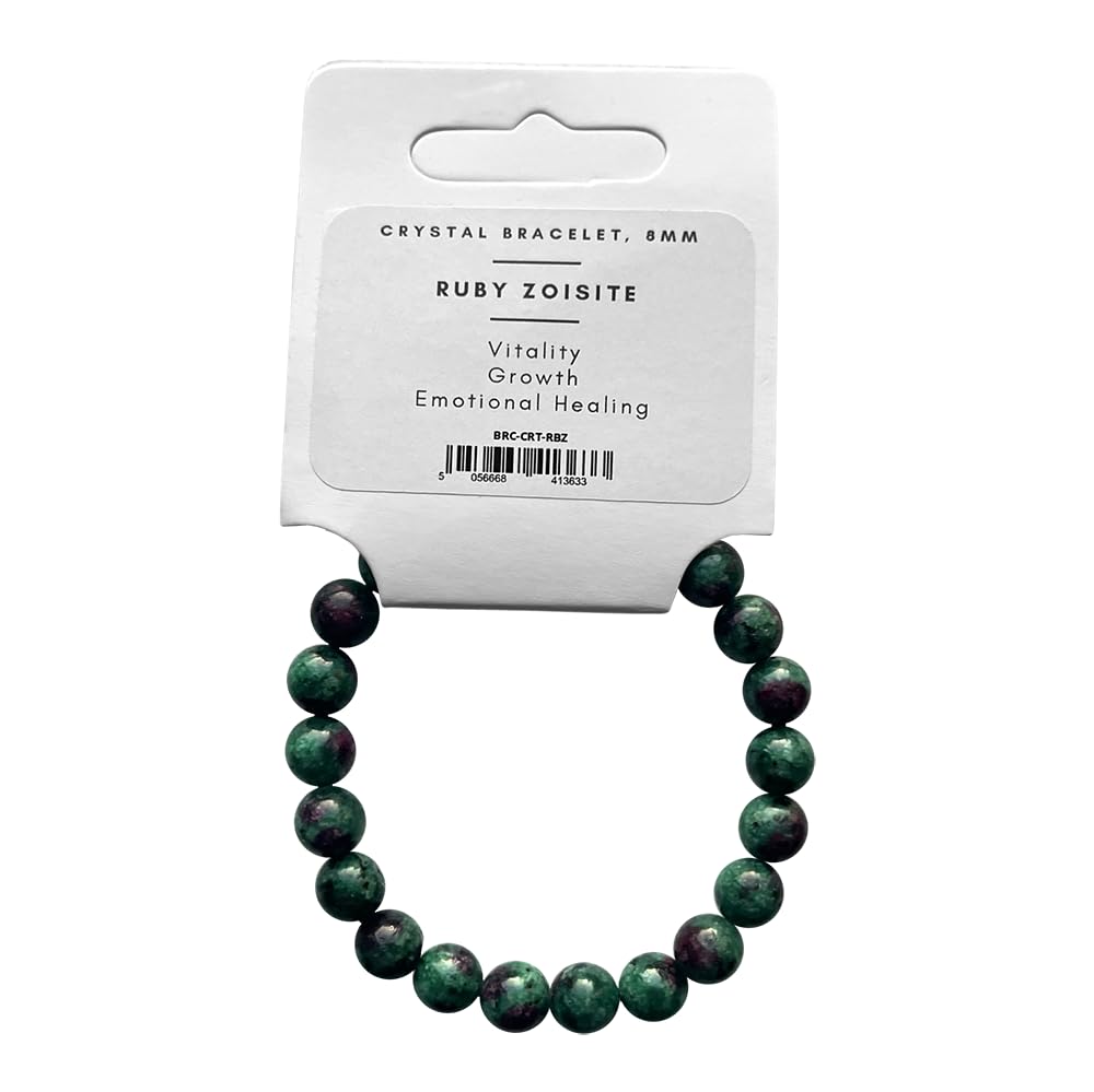 VIE Crystal Bracelet, 8mm, Ruby Zoisite