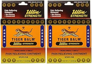 Tiger Balm Sport Rub Pain Relieving Ointment, Ultra Strength 1.70 oz